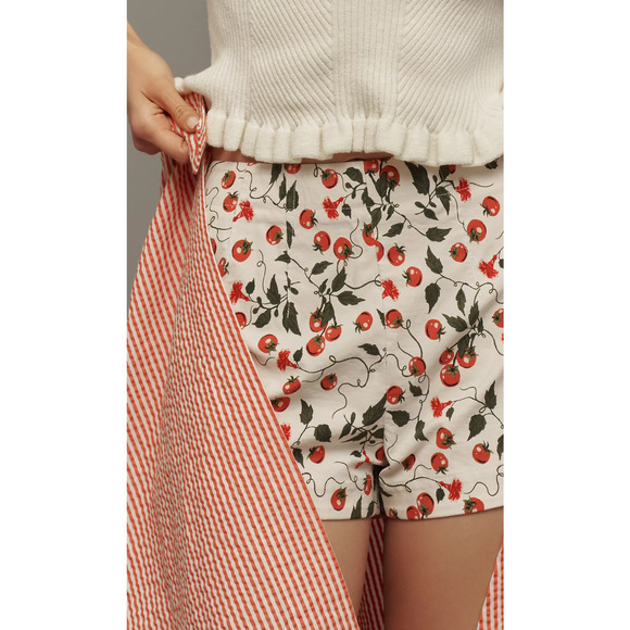 Anthropologie Maeve Skort Set - New Size 4 - Picture 4 of 5